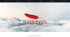 Desktop Screenshot of bostonscholastic.com