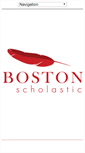 Mobile Screenshot of bostonscholastic.com